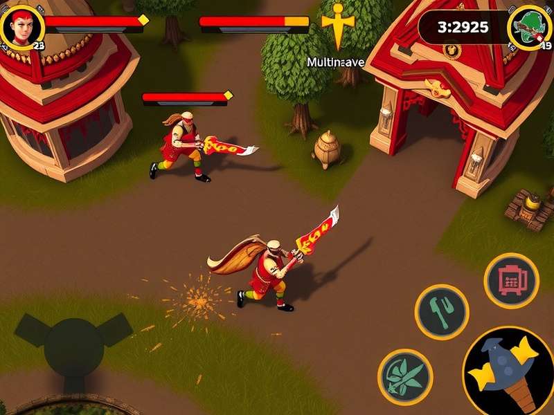 Mighty Rajput Mace King Gameplay Screenshot